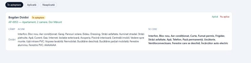 Apartament, 2 camere, Dor Mărunt