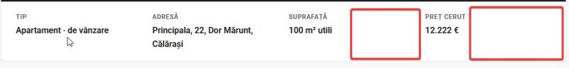 Apartament, 2 camere, Dor Mărunt